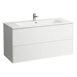 Laufen Pro S Комплект, раковина и шкафчик Base под раковину PRO S (1200x500x610 мм), с 2 ящиками с мех. push-and-pull, белый глянц. (8.6496.3.261.104.1)