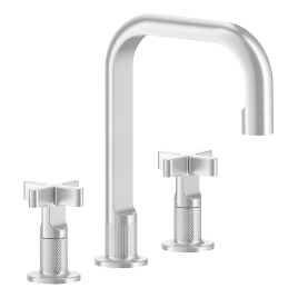 GESSI INCISO Смеситель для раковины на 3 отверстия с донным клапаном, излив 160мм, h=240мм, цвет: хром (58113#031)