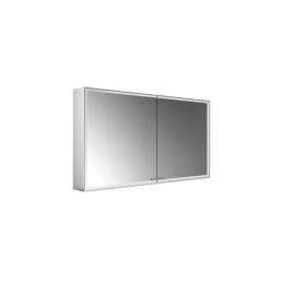 EMCO Prestige2 Зеркальный шкаф 1187 мм, настенный, LED-подсветка, 2 двери, 2 полки, розетка, с EMCO light system (9897 080 08)
