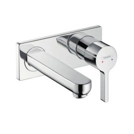 Hansgrohe Metris S Смеситель для раковины встраиваемый, излив 165мм, цвет: хром (31162000)