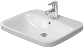 Раковина Duravit DuraStyle встраиваемая сверху с переливом 615х495 мм с 1 отв под смесительитель цвет белый (374620000)