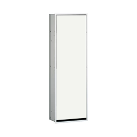 EMCO Asis 300 шкаф встраиваемый, 2 полки, дверь правая/левая, алюминий/белый ELS (9770 274 63)