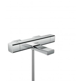 Hansgrohe Ecostat E Термостат для ванны, настенный, на 2 источника, излив 183мм, цвет: хром (15774000)