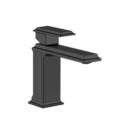 Gessi Eleganza Смеситель для раковины на 1 отверстие, без донного клапана, цвет: черный металлик (46002#706)
