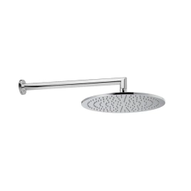CISAL Shower Верхний душ D300 мм с настенным держателем L400 мм, цвет хром (DS01362021)