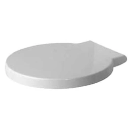 Duravit Starck 1 Сиденье для унитаза сьемное, SoftClose, петли сталь, цвет: белый (65880099)