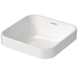 Раковина Duravit Happy D2 Plus накладная 40см квадратная цвет белый (2359400000)