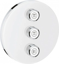 Переключатель потоков Grohe Grohtherm SmartControl 29152LS0 на 3 позиции-moon white