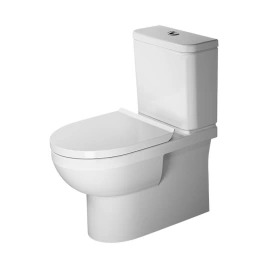 Duravit DuraStyle basic Унитаз моноблок напольный безободковый 365х650 мм, слив универсальный, цвет белый (2182090000)