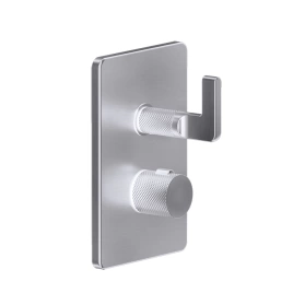 GESSI INCISO Термостатический смеситель на 3 источника (внешняя часть), цвет: Finox Brushed Nickel (58136#149)