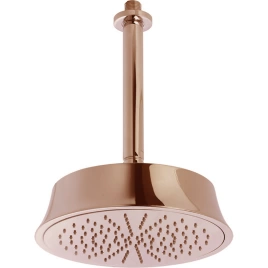 CISAL Shower Верхний душ D220 мм с потолочным держателем L270 мм, цвет золото розовое (DS0132807E)