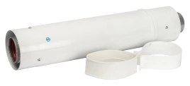 Труба коаксиальная телескопическая Stout DN60/100 470-750 мм п/м SCA-6010-004775
