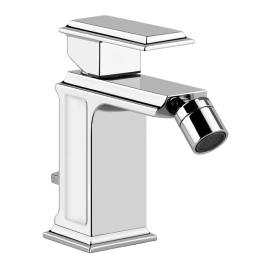 Gessi Eleganza Смеситель для биде на 1 отверстие, с донным клапаном, цвет: античная бронза (46007#713)