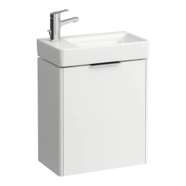 Laufen Base База для мини раковины 815955, 470x265x530 мм, 1 дверца, петли слева, органайзер для ящика, цвет белый матовый (4.0210.1.110.260.1)
