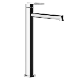 Gessi Ingranaggio Смеситель для раковины высокий с длинным изливом, без донного клапана, цвет: хром (63506#031)
