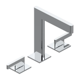 THG ICON-X METAL MANETTES Смеситель для раковины на 3 отверстия, с донным клапаном, цвет хром (U7H-A02-151)