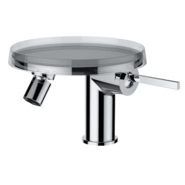 Laufen Kartell Смеситель для биде, на 1 отв, с донным клапаном, излив 125 мм, цвет: хром (3.4133.1.004.111.1)