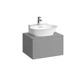 Laufen New Classic База под раковину подвесная, 580х450х350 мм, 1 ящик, цвет серый (для раковины 816852) (4.0600.3.085.627.1)