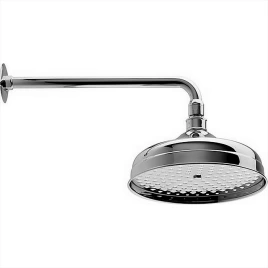 CISAL Shower Верхний душ D210 мм с настенным держателем L270 мм, цвет хром (DS01340021)