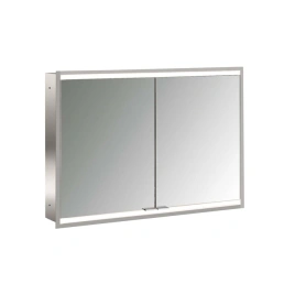 Emco Prime Зеркальный шкаф с подсветкой LED2 Facelift встраив. модель, 1000 mm, 2-дверки, IP 20 задняя панель цвет белый (9497 063 55)