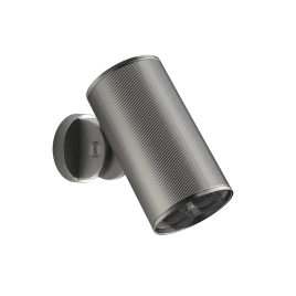 GESSI 316 RIGATO Верхний душ 79 мм, с настенным креплением, 4 струи, цвет Steel Brushed (57289#239)