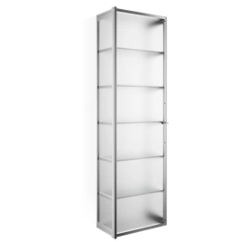 Decor Walther Glas S 4 Шкафчик подвесной 35x19x120см, стекло матовое, цвет: хром (602506)