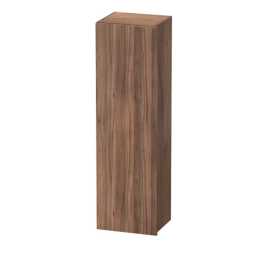 Duravit DuraStyle Колонна 1400x400x360mm, 1 дерца, 4 стеклянные полки, петли слева,цвет орех натуральный 79 (DS1219L7979)