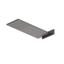 Fantini Milano Верхний душ, латунь, настенный, цвет: Matt Gun Metal PVD (86 P5 8036B)