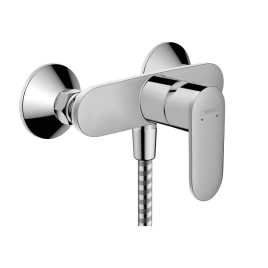 Hansgrohe Vernis Blend Смеситель для душа, однорычажный, 2 уровня расхода воды, настенный, цвет: хром (71646000)