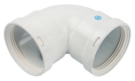 Отвод Stout 90 градусов м/м DN80 SCA-0080-020090