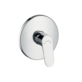 Hansgrohe Focus Смеситель для душа HighFlow, встраиваемый, на 1 источник, внешняя часть, цвет: хром (31964000)