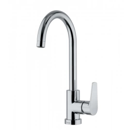 Bongio Pi7 Смеситель для раковины с высоким изливом, цвет хром (07583CRPR)