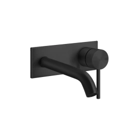 GESSI 316 Встраиваемый смеситель с изливом 147мм (внешние части), цвет: Black XL (54088#299)