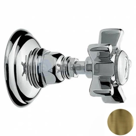 Nicolazzi Termostatico Внешняя часть запорного вентиля, 3/4, цвет: Bronze Plated (4912BZ18)