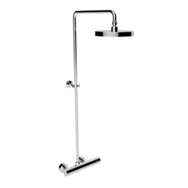 Stella Bamboo Душевой комплект 3283/301-200: смеситель, штанга+верхний душ 200мм, цвет: хром (BT 02414 CR00)