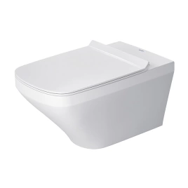 DURAVIT DURASTYLE Унитаз подвесной 620х370 мм., удлиненный, в комплекте с креплением Durafix, HygieneGlaze, цвет белый (2537092000)