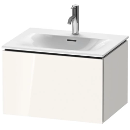 Duravit L-Cube Тумба подвесная под раковину 234463, 1 выдвижное отделение, 400x620x481мм, цвет White High Gloss (LC613502222)