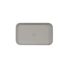 Kerasan Tribeca Раковина накладная 70х43см, без отв. под смеситель, цвет: Grigio matt (460259*0 Grigio matt)