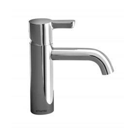Fantini Icona Classic Смеситель для раковины, 1 отв, с донным клапаном, излив 110мм, цвет: хром (53 02 R404F)