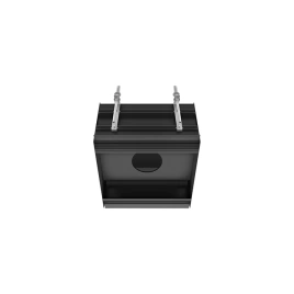 GESSI BINARIO Профиль линейный 250 мм, для 1 модуля, установка Easy-Fix, цвет Black XL (61121#299)
