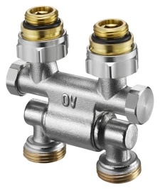 Oventrop Multiflex F ZB 1/2 AGx3/4 AG 1015781 поворотный
