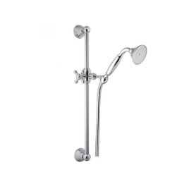 Gattoni PD Душевая стойка 60см с лейкой CLASSIC и шлангом, цвет DARK NICKEL (1039/PDDN)