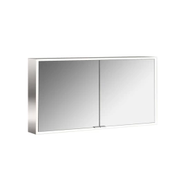 Emco Prime Зеркальный шкаф с подсветкой LED Facelift навесная модель, 1300 mm, 2-дверки, IP 20 зеркальная задняя стенка (9497 062 85)