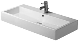 Раковина Duravit Vero для мебели без перелива с 3 отв под смеситель 1000x470мм Цвет Белый (454100044)