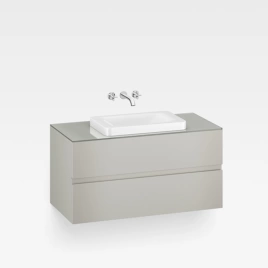 Armani Roca Baia Тумба подвесная 120х59х61см с 2 ящиками, со столешницей под 1 раковину, цвет: silver (7.8572.1.681.9)