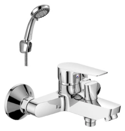 Смеситель Rossinka S S35-31 для ванны с душем