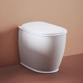 Artceram ATELIER Унитаз напольный, 52х37хh42см, безободковый, слив универсальный, с крепежом, цвет: белый (ATV002 01 00)