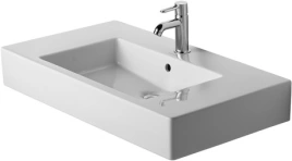 Раковина Duravit Vero для мебели без перелива без отв под смеситель 850x490мм Цвет Белый (329850070)