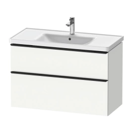 Duravit D-Neo Тумбочка подвесная, 984x452хh625 мм, 2 ящика, цвет: Белый матовый (для раковины 236710) (DE435601818)