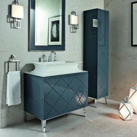 OASIS RIVOLI Рама 350х350х170 мм, с 4 ножками, цвет хром (0RVP035CR)